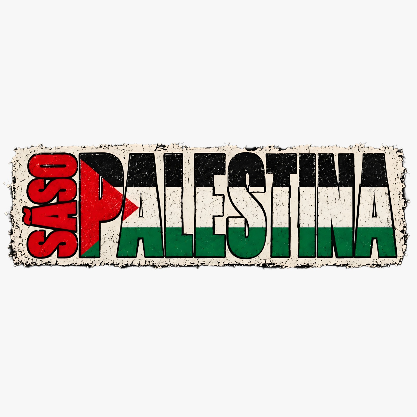 Sticker Oficial Sãso Palestina